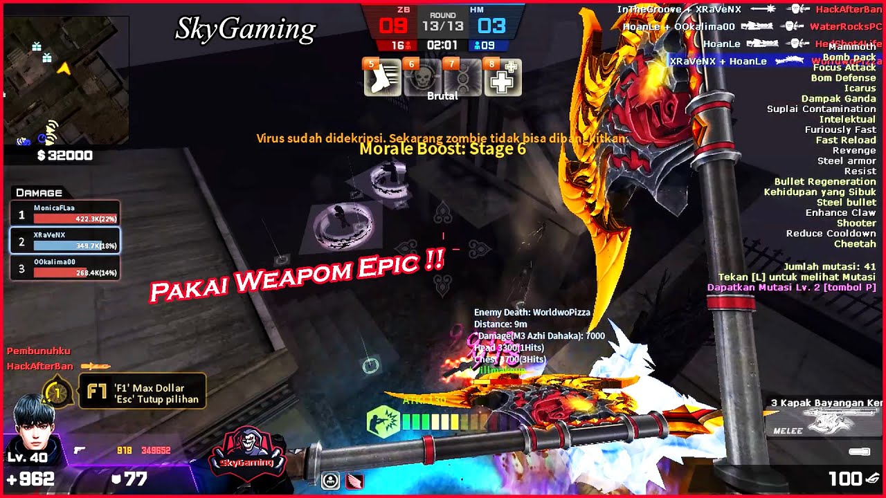 [CSN:S] Main Diroom No Epic !! - Zombie Z - Counter Strike Nexon Studio