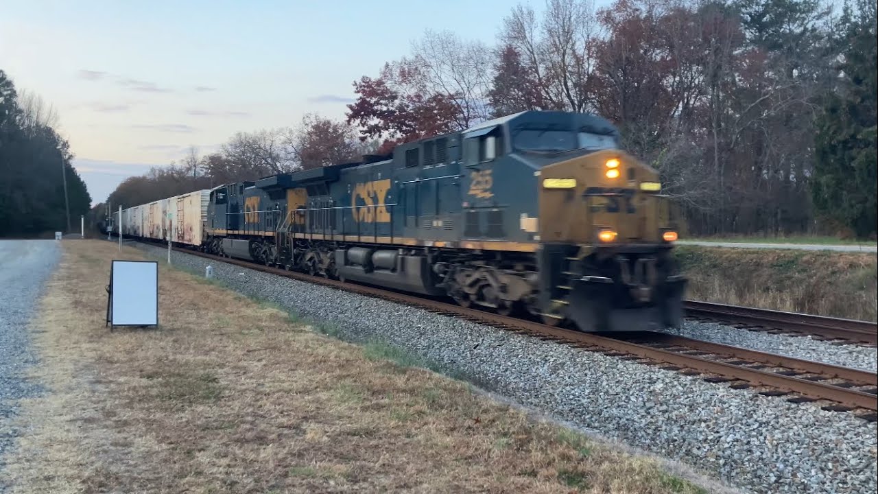 Railfanning in Ashland, VA on 11/12, 11/15, and 11/16/2025.