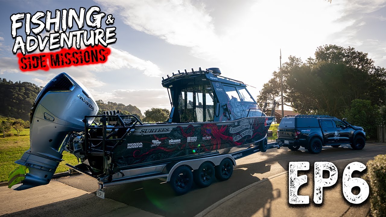 Our first mission in the NEW BOAT  (Annual Surtees Fishing Comp)