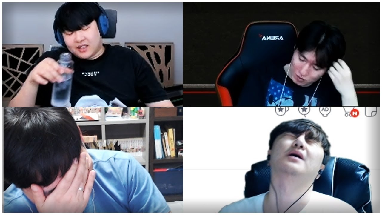 못 볼걸 본 듯한 팀원들 반응...