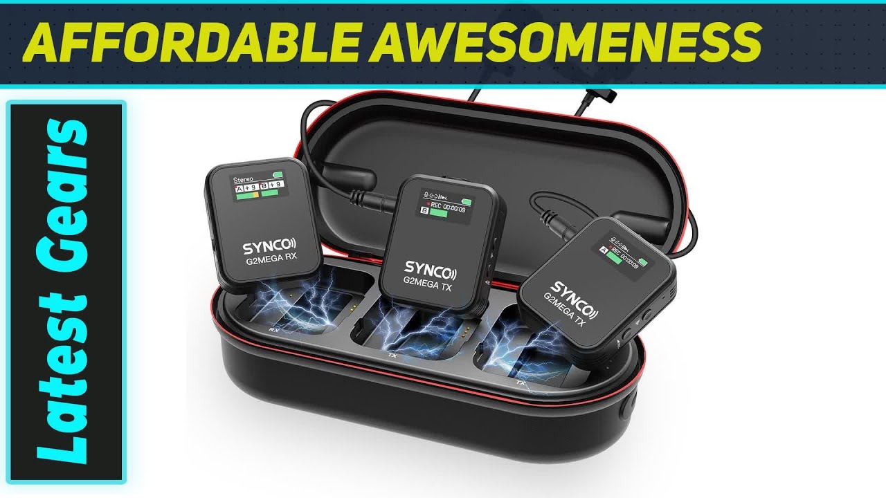 SYNCO G2A2 MEGA: Best Wireless Mic with 8GB Backup Recording?