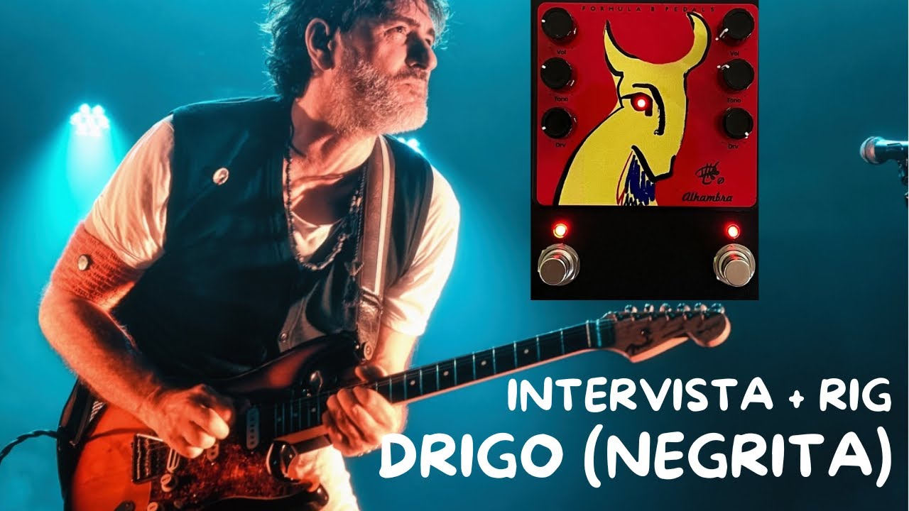 INTERVISTA a DRIGO dei NEGRITA (RIG RUNDOWN FORMULA B) CANZONI PER ANNI SPIETATI TOUR 2025