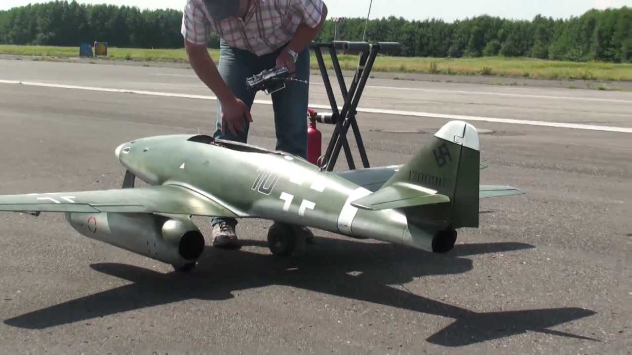 Werner Kranz Messerschmitt Me-262 RC Jet Warbird giant scale