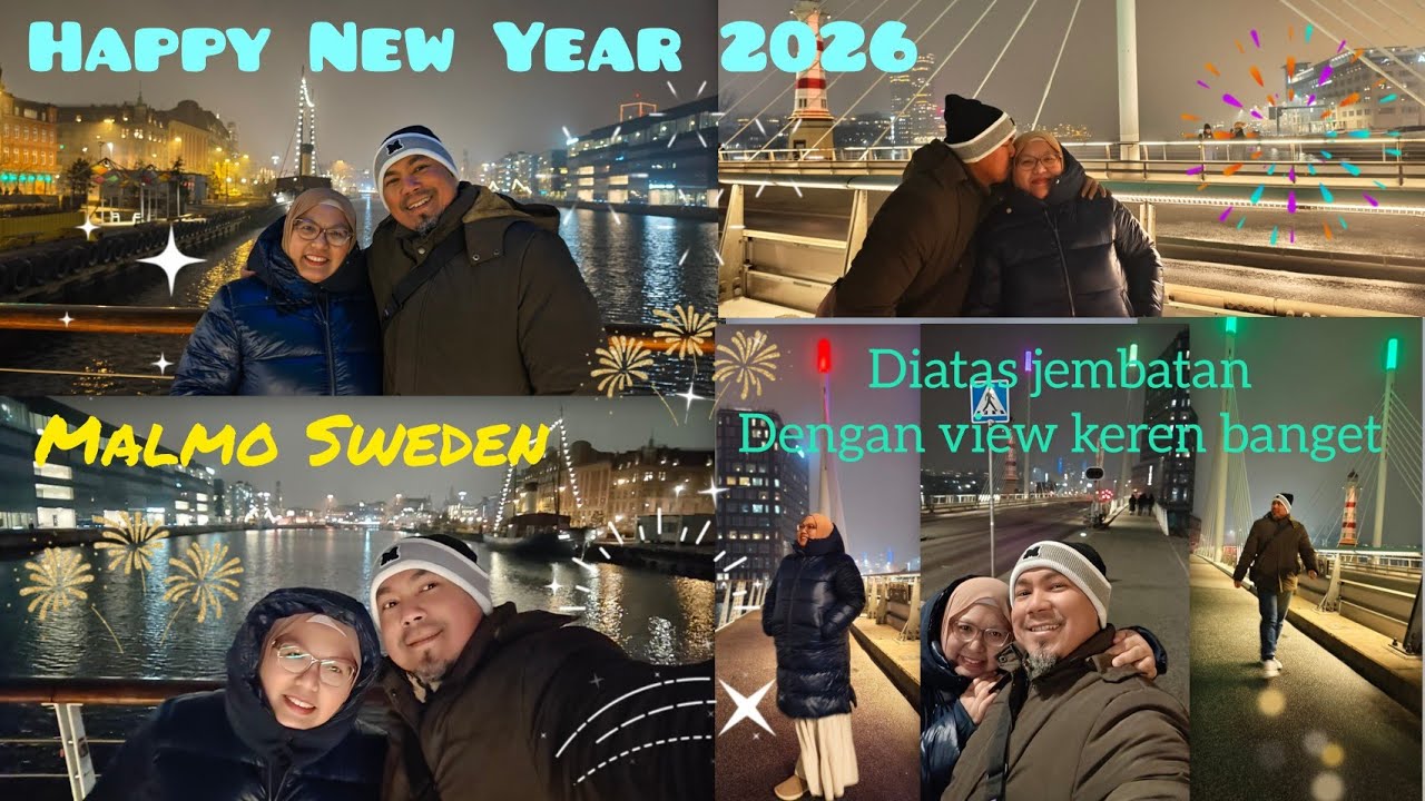 Вот так встретят Новый год в Мальмё, Швеция! Новый год 2026 в Мальмё, Швеция