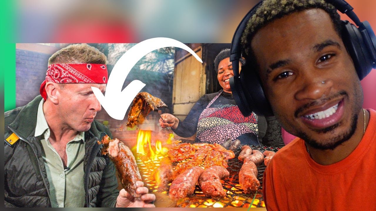 South Africa Street Food in Johannesburg! REACTION