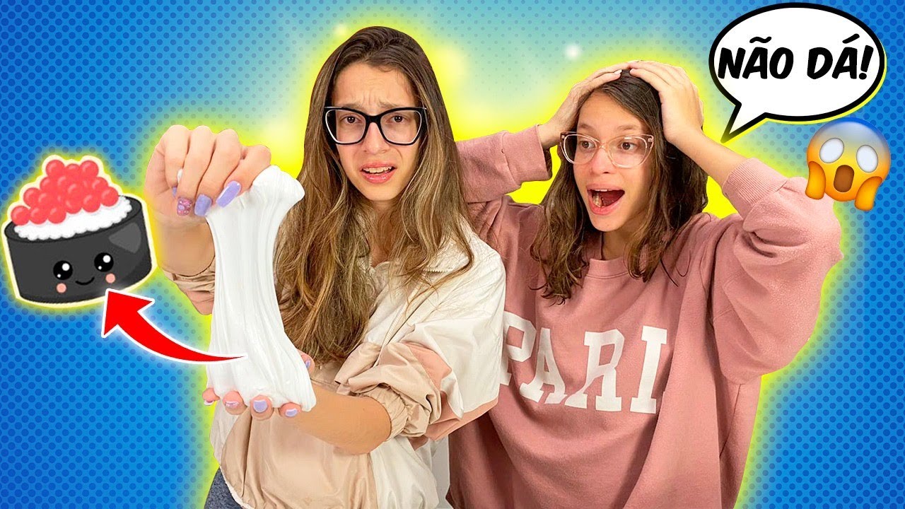 TENTE TRANSFORMAR ESSA SLIME RUIM NESSA COISA FOFA - DESAFIO - ESPECIAL 500K