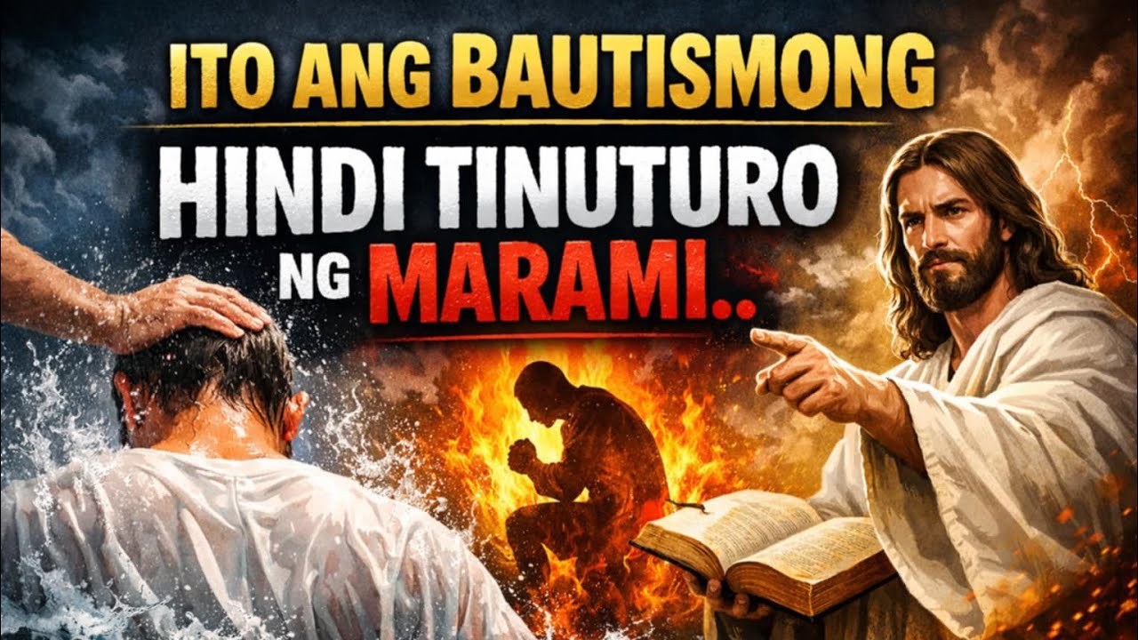 Naliligtas Ba ang Tao Dahil sa Bautismo? Alamin ang Katotohanan..
