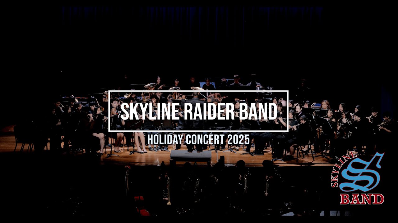 Skyline Raider Band - Full Christmas Concert - 2025
