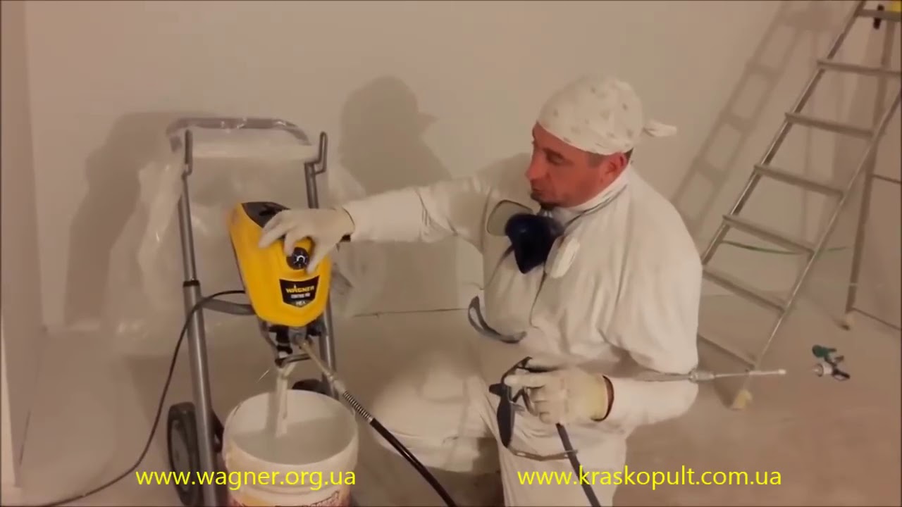 Wagner Control Pro 350 M - обзор окрасочного безвоздушного аппарата