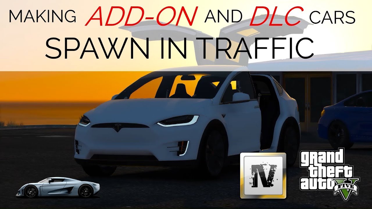 GTA V Tutorial - Make Add-on and DLC cars spawn in traffic! [DETAILED, VOICED, EASY]