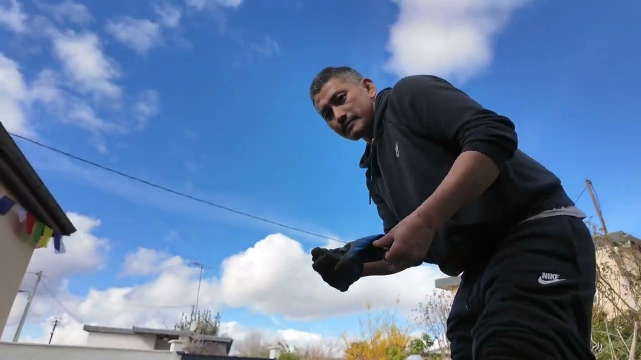 A Beautiful Sunny Day for Planting Potatoes and Rai Saag.||Tibetan vlogger paris ||