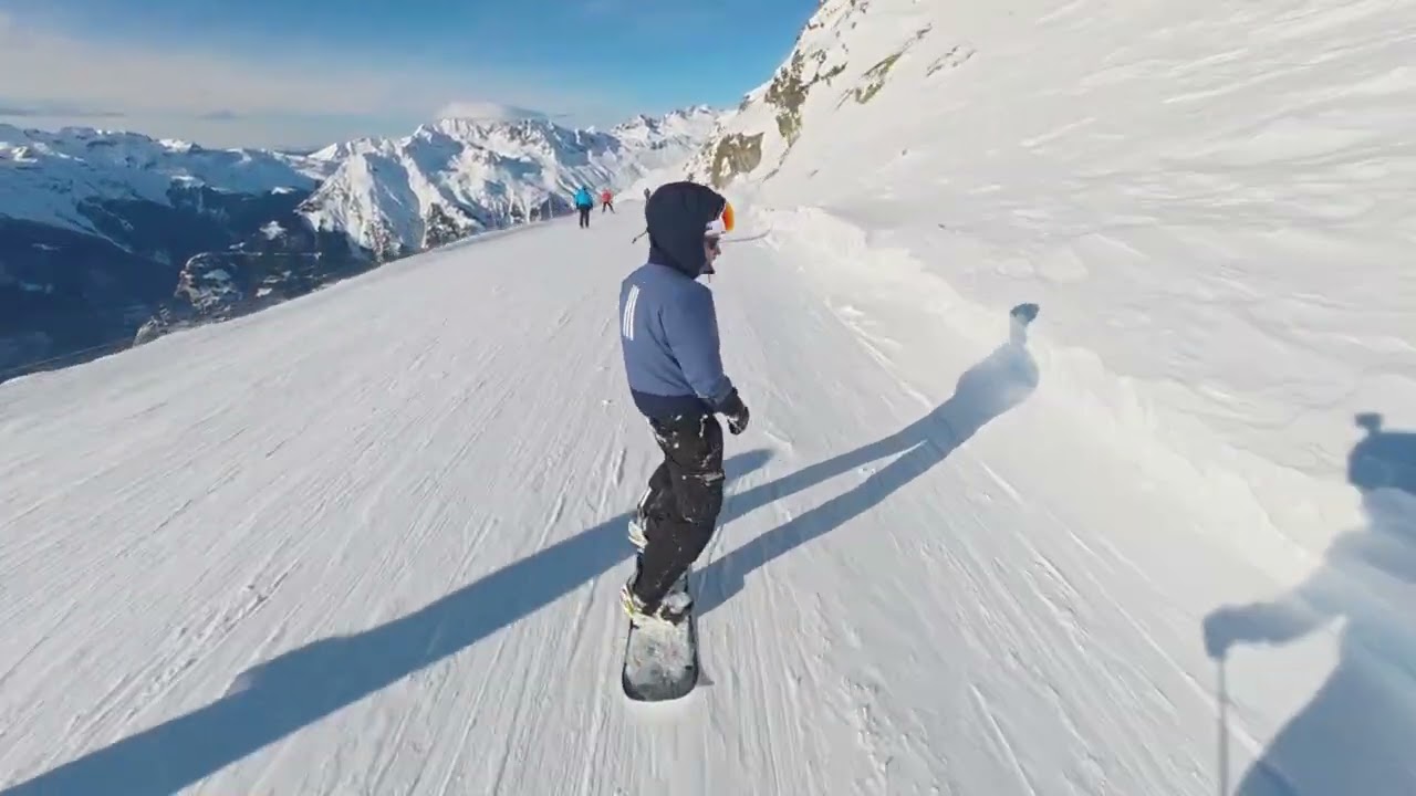 La reprise du ski des champions de la glisse non officiel!