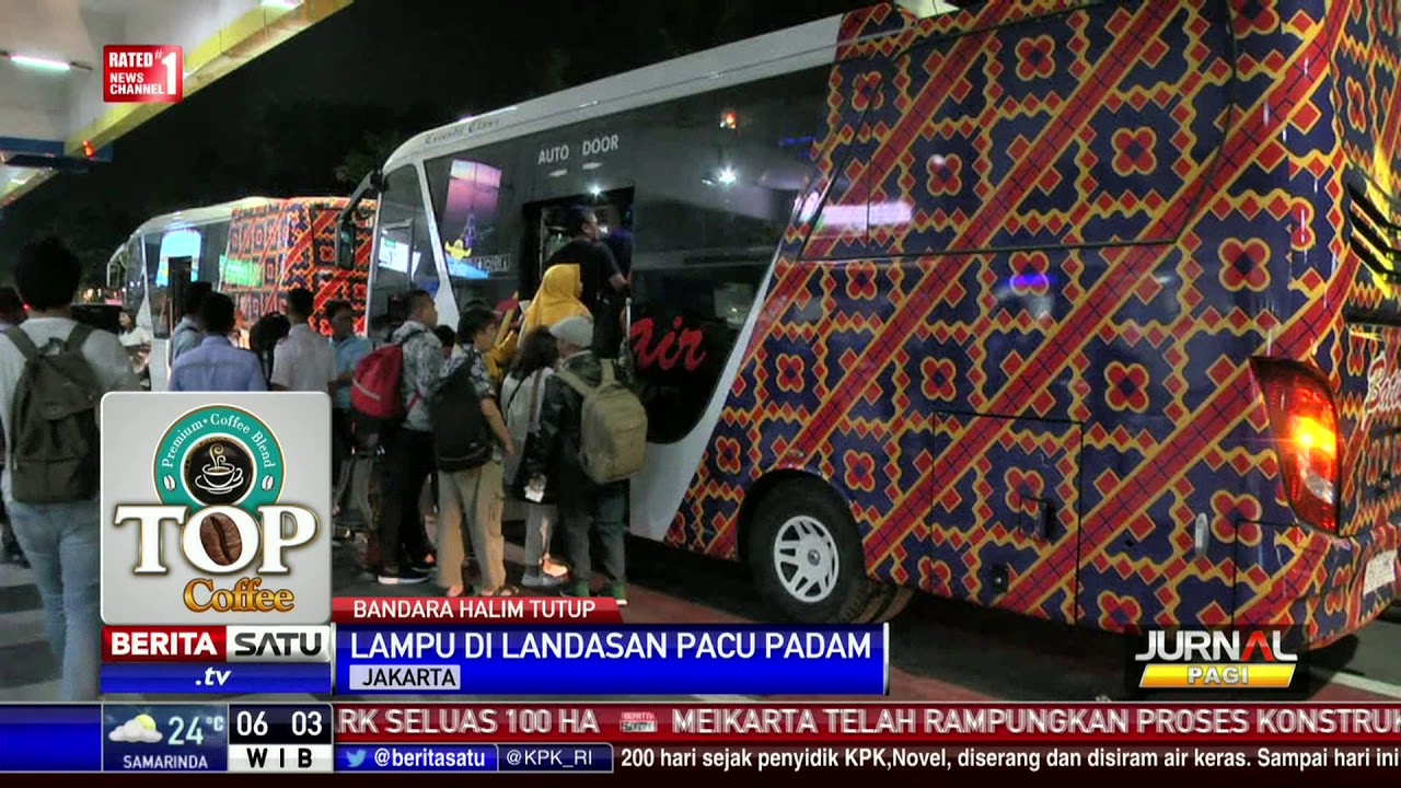 Bandara Halim Perdanakusuma Ditutup Sementara