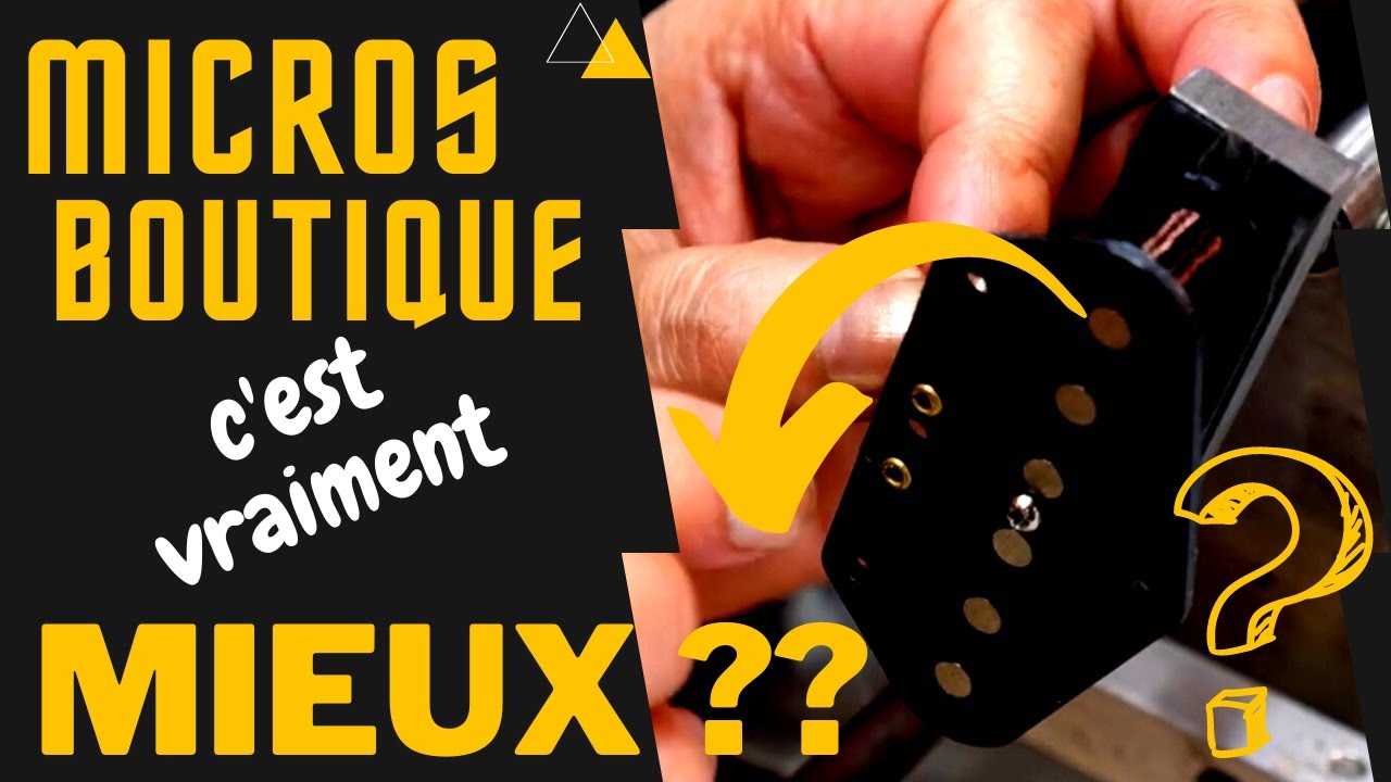 Pourquoi les micros boutique SERAIENT meilleurs que les micros industriels ?