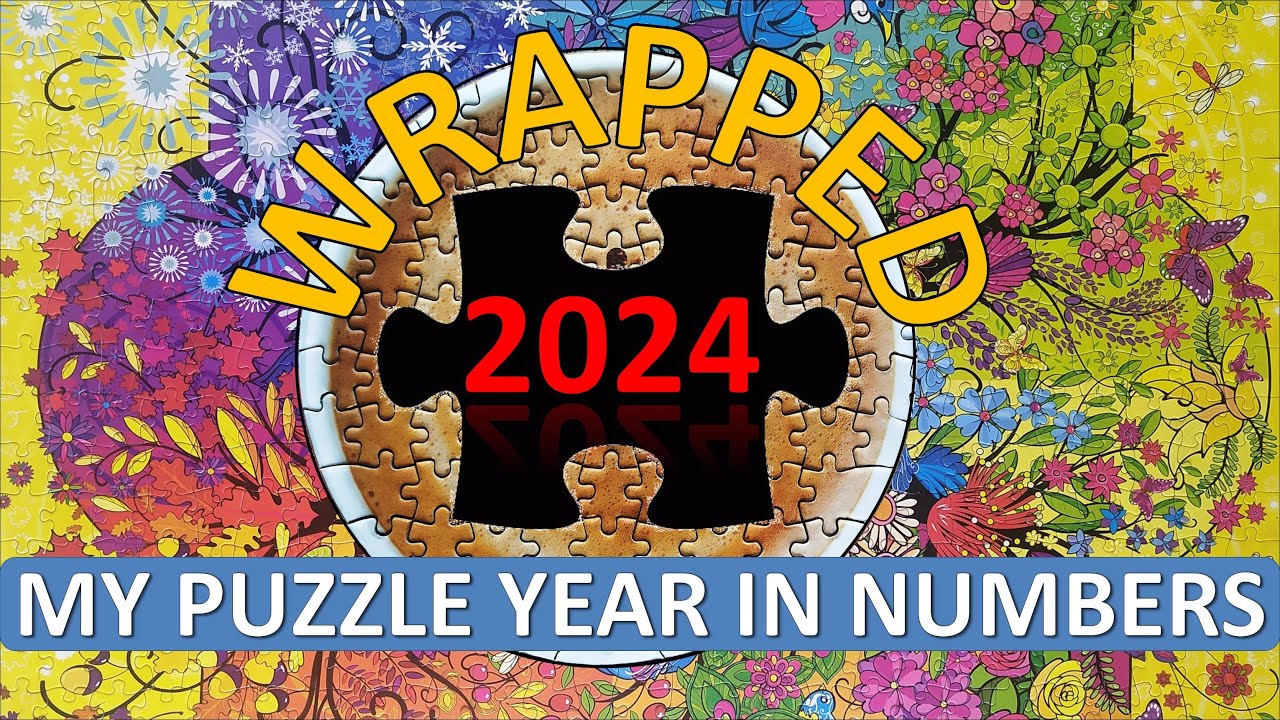 2024 Wrapped - My Puzzle Year in Numbers