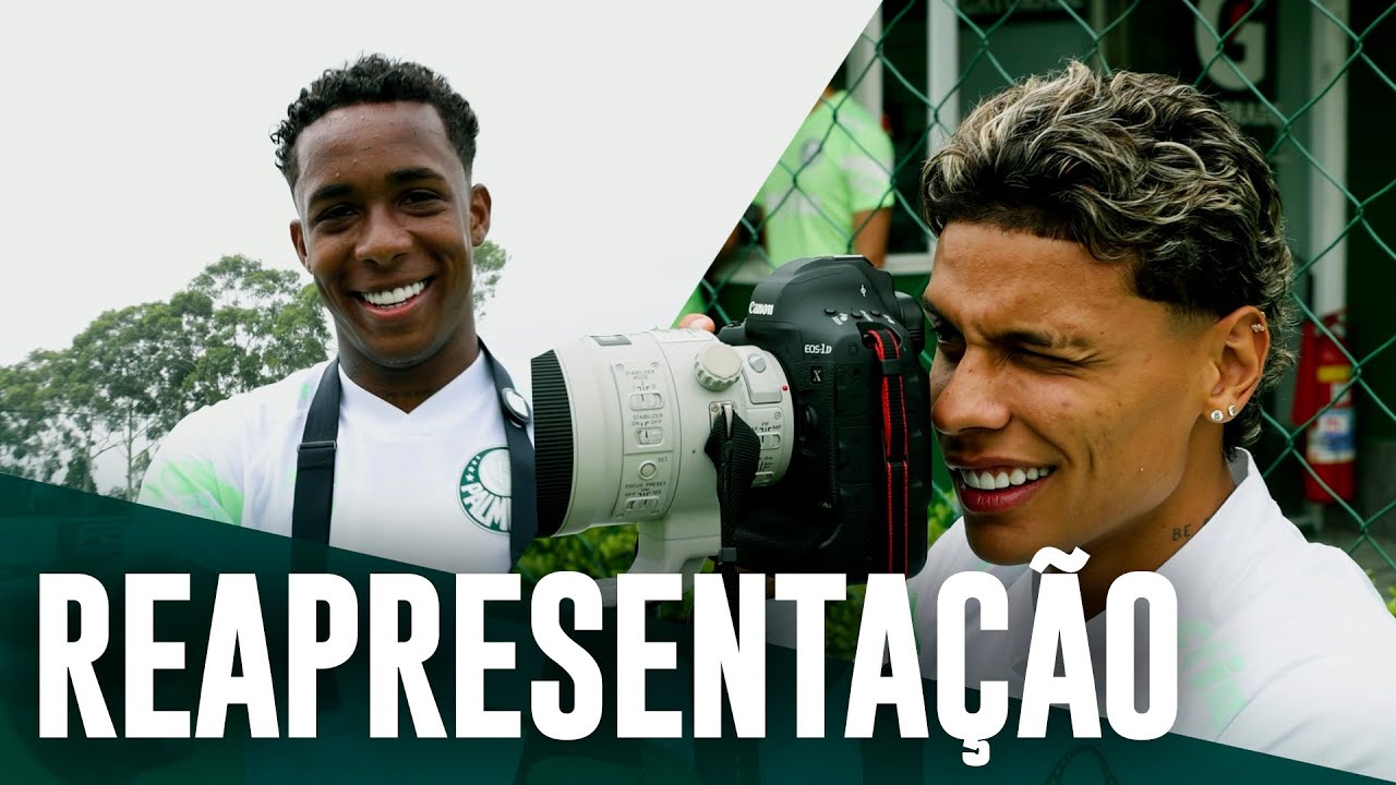 RÍOS FOTÓGRAFO E GOLAÇO DE KEVIN l treino do PALMEIRAS (26/10)
