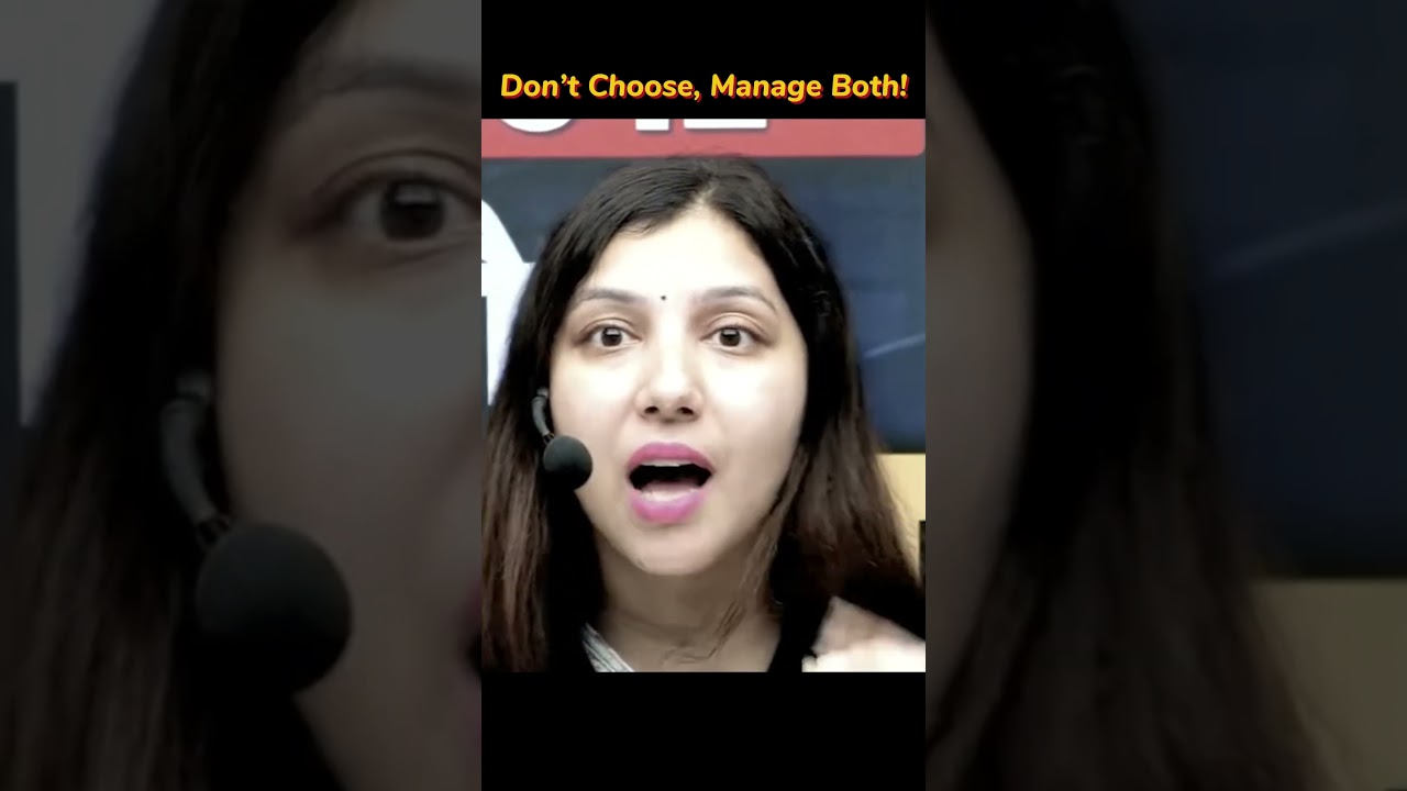 Don't choose, manage both✍#shorts #neet2026 #neettips #neetaspirents #inspireneet #neetupdate