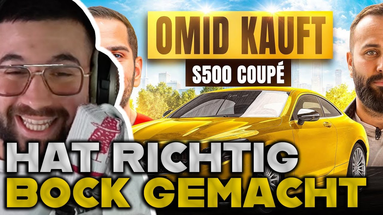 DAS SCHÖNSTE AUTO EVER?! 🤔🤩 MertAbi reagiert auf Omid kauft S500 Coupé 🔥