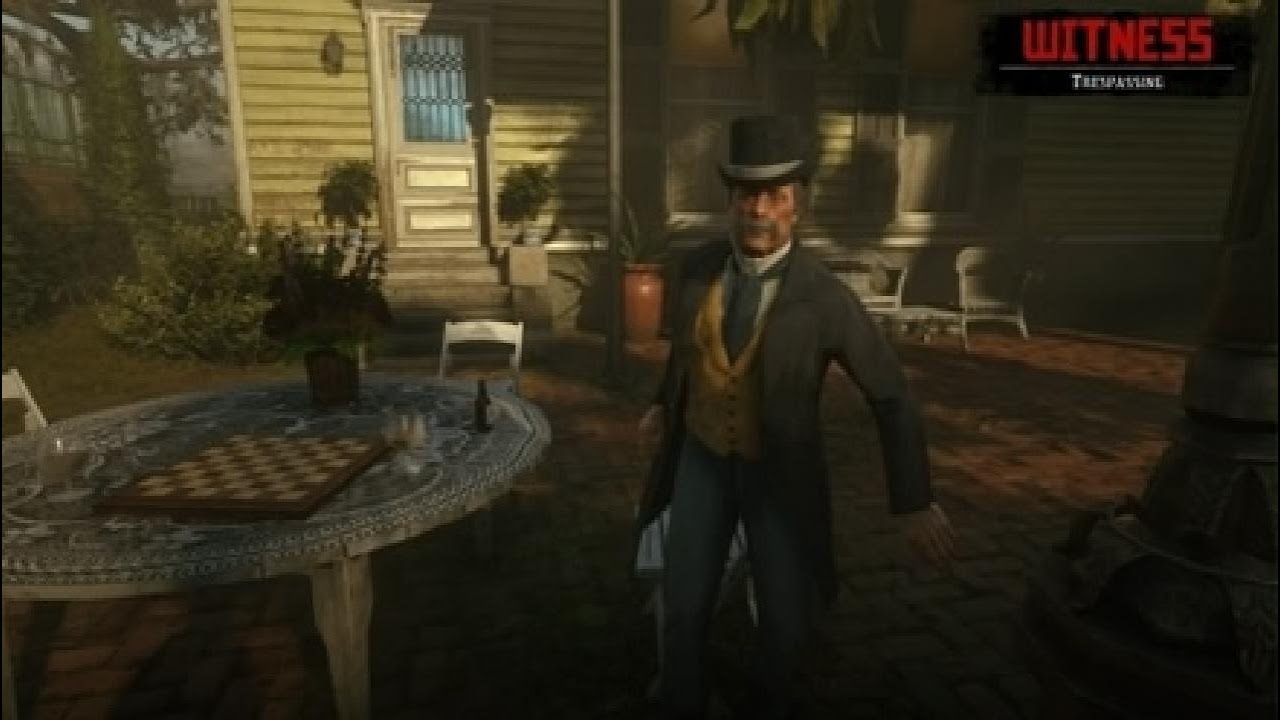 Yall want GTA 6 to be realistic? Trespassing is a crime in RDR2 -_-