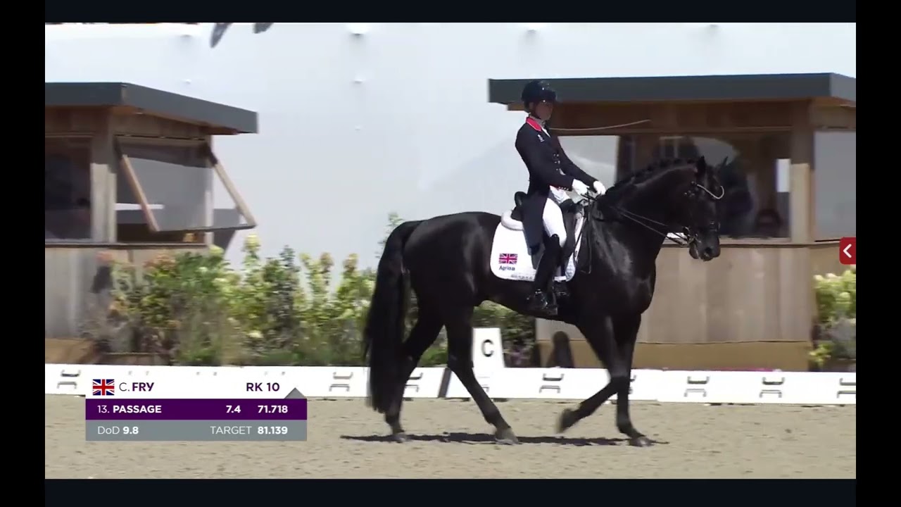 Charlotte Fry Glamourdale Airlines Grand Prix Dressage Freestyle A-thEuropean Dressage Championship