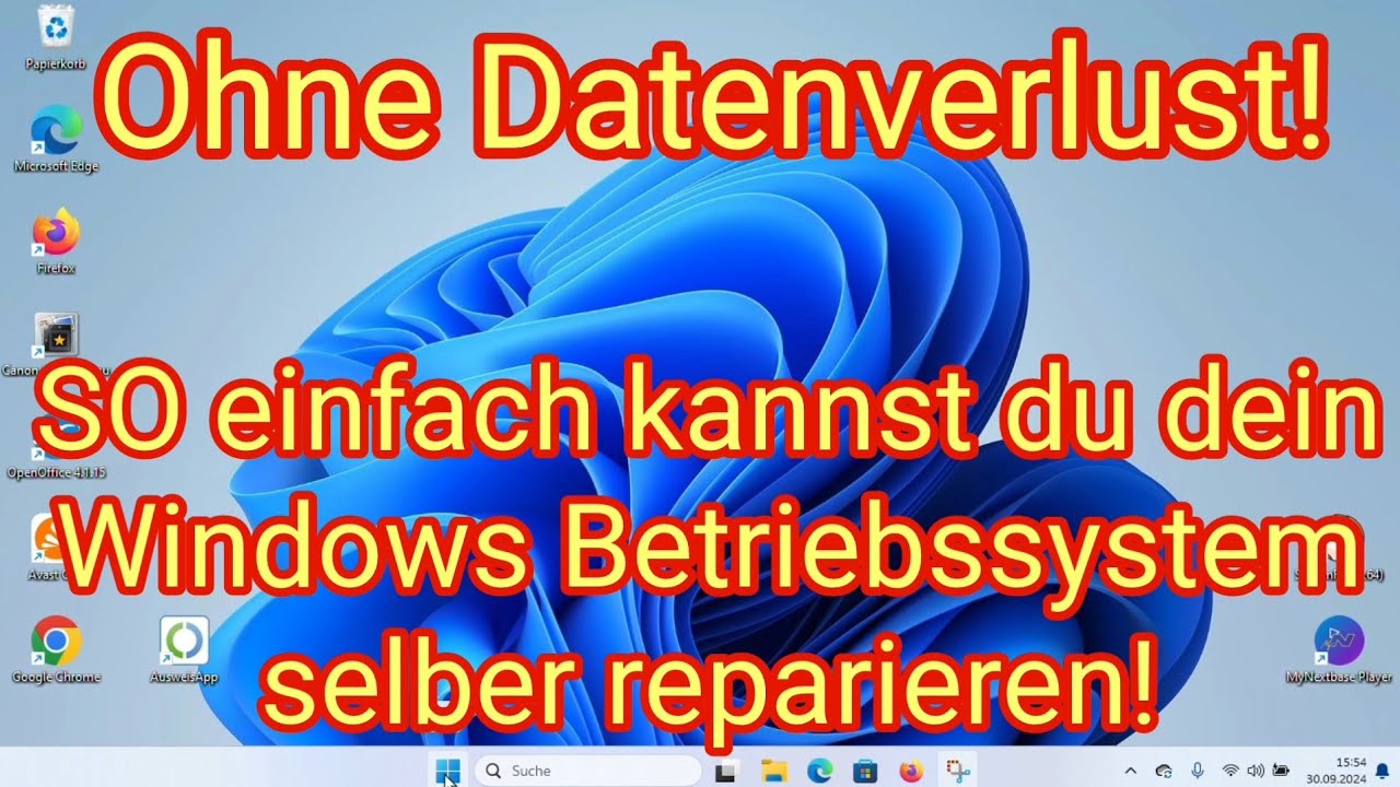 So einfach kannst du dein Windows Betriebssystem ohne Datenverlust selber reparieren
