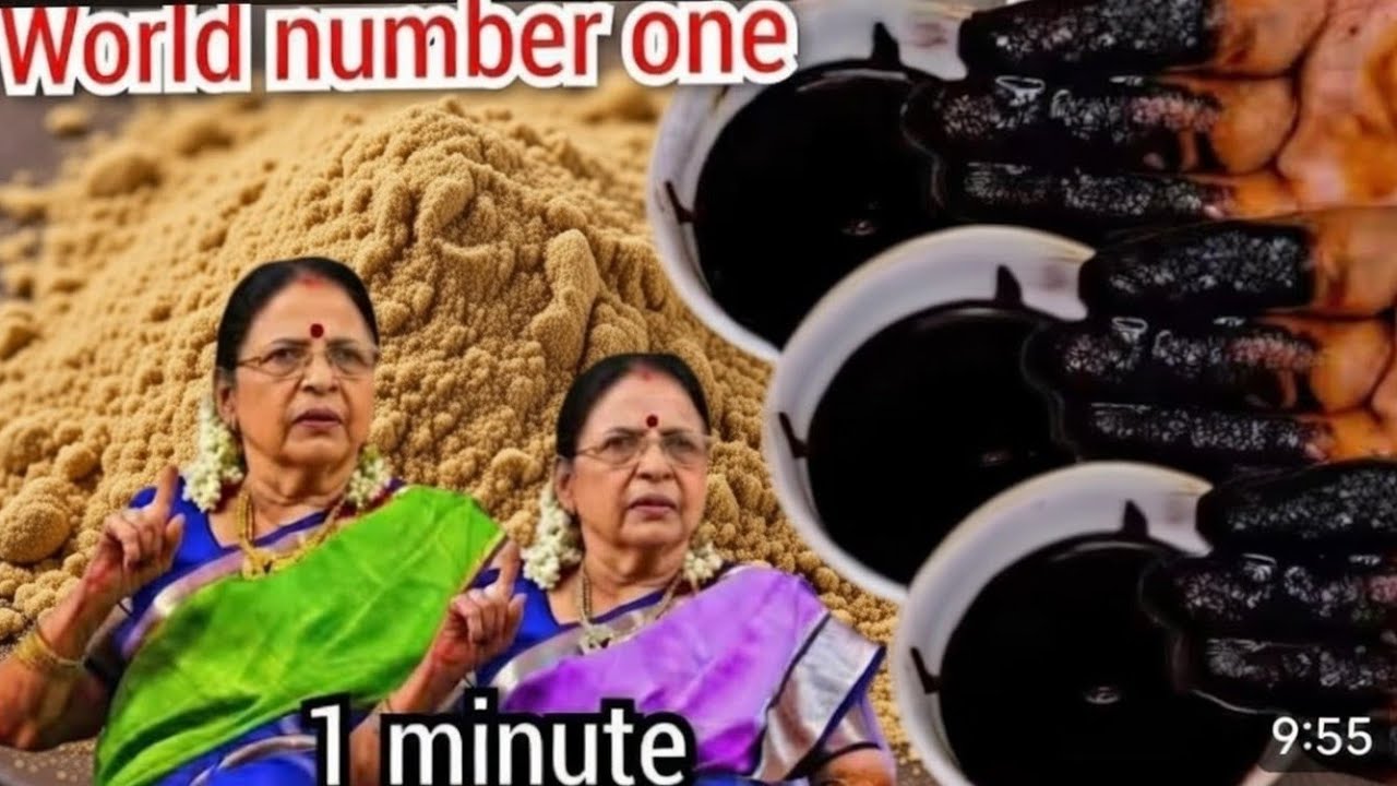 🌿☘️கண்ணிமைக்கும் நேரத்தில் முடி கருமையாக மாறும் ☘️🌿#viralvideo 