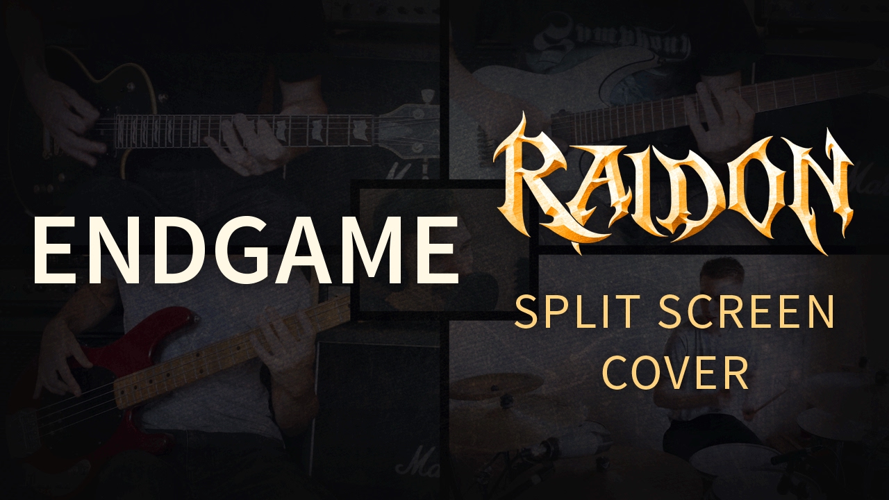 ENDGAME - Raidon (Megadeth Split Screen Cover)