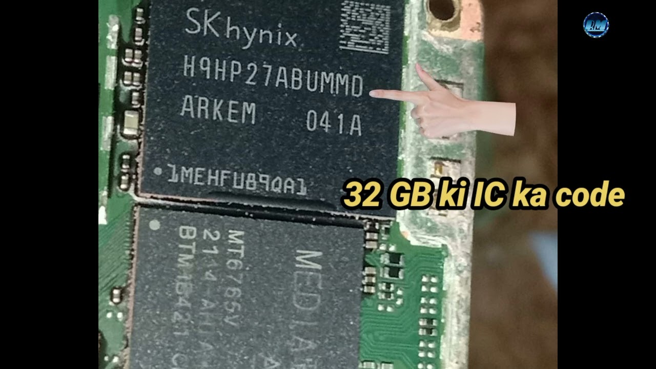 128GB 32GB 16GB 4GB eMMC IC Code Kaise Pehchane | Mobile Memory IC Original Code Details