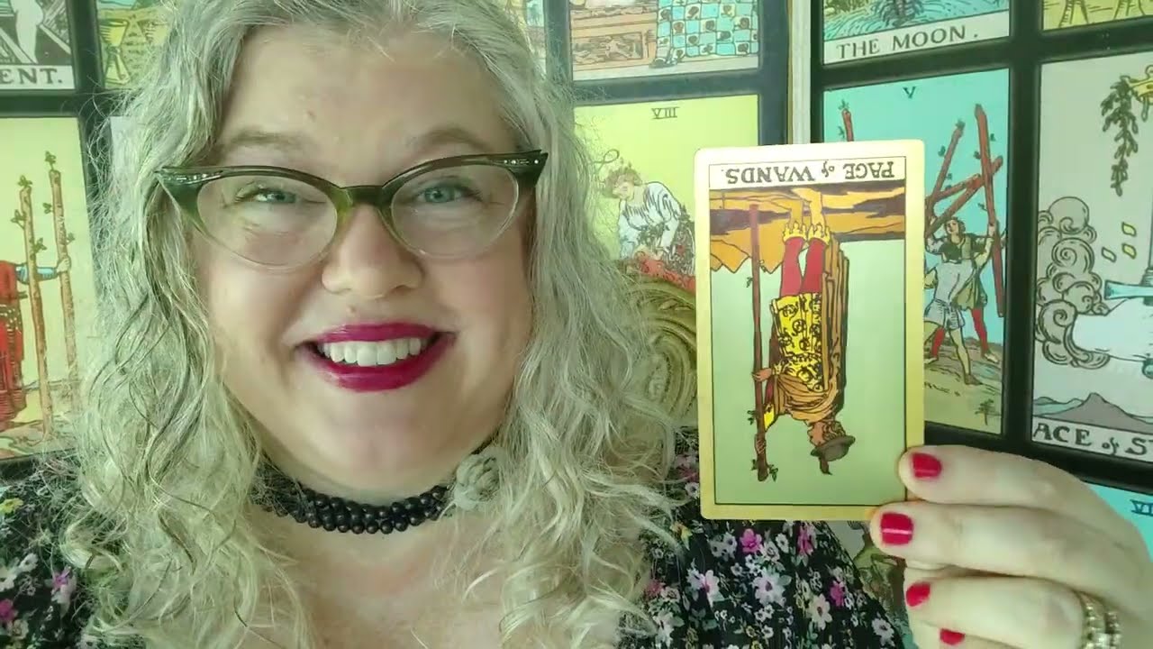 Friday Card: Page of Wands reversed