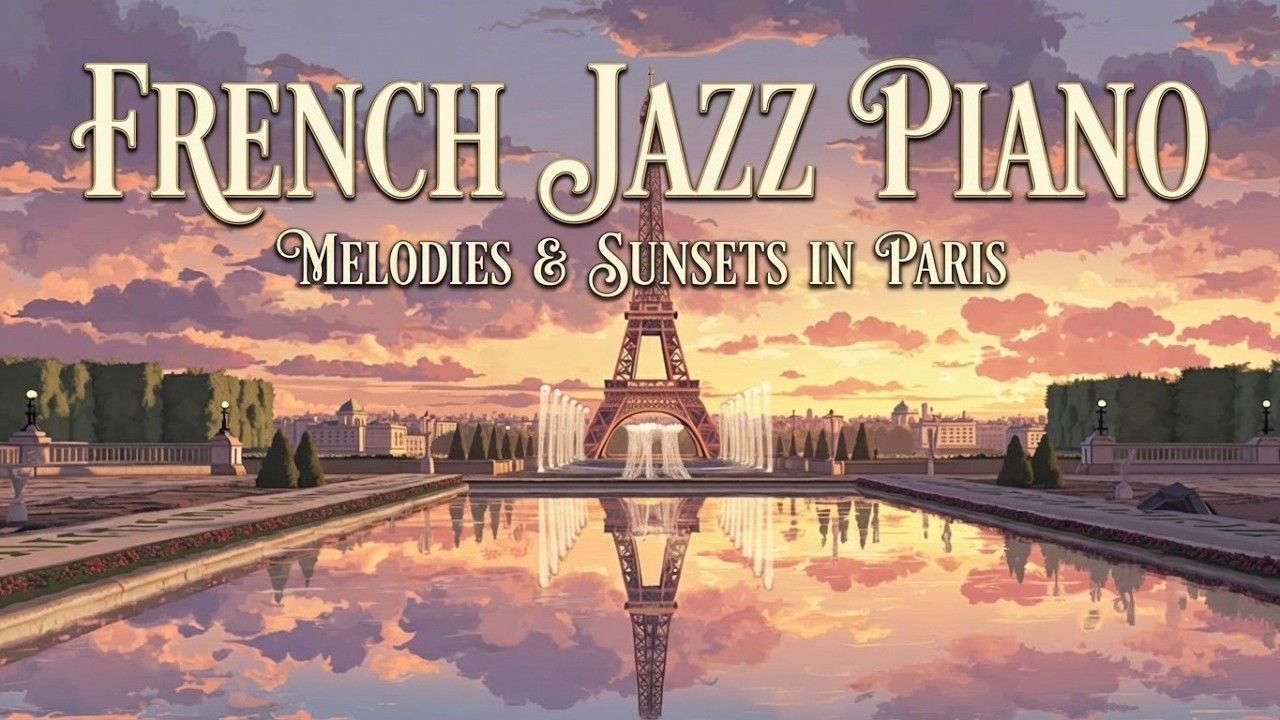 PARIS CAFE 🗼 French Jazz Piano ~ Расслабляющая Инструментальная Кофейная Музыка