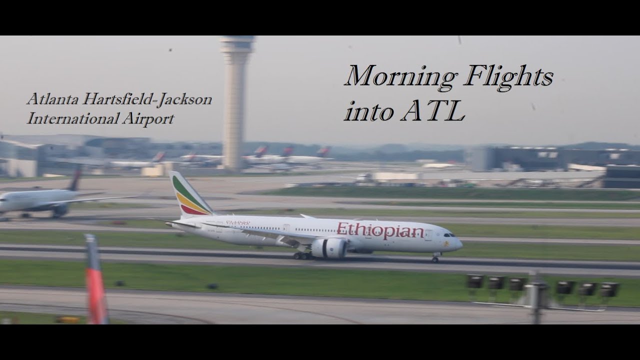 Morning Flights into ATL - Planespotting at Atlanta Hartsfield-Jackson International Airport