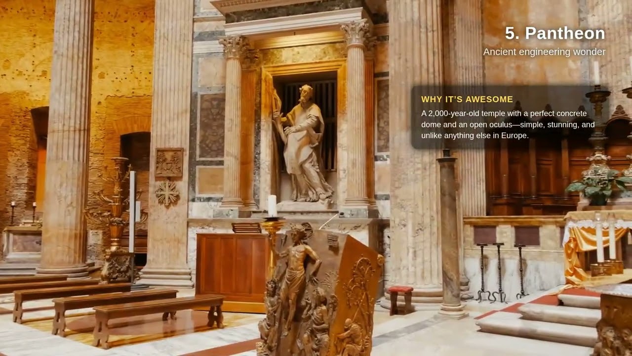 Top 10 attractions in Rome #rome #italy #rometravel
