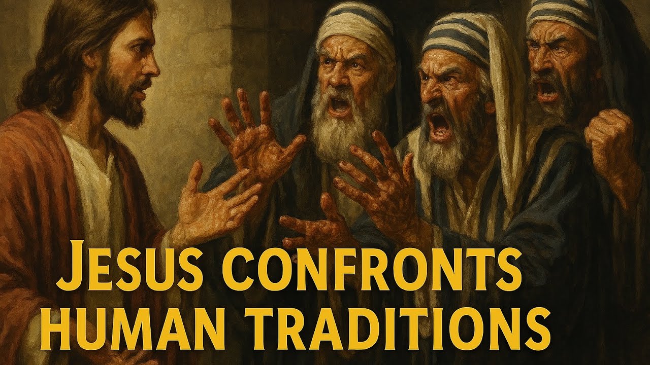 Jesus Confronts the Pharisees || Mark 7 Explained 