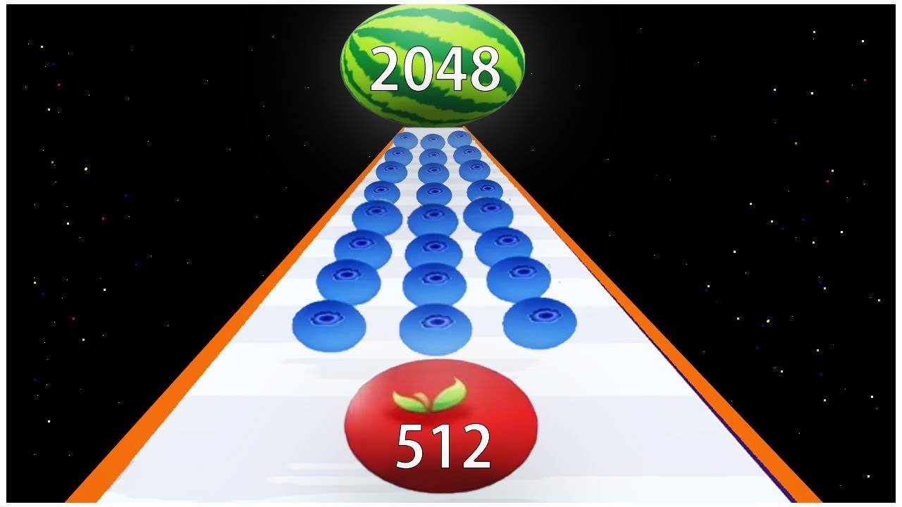 Ball Run Fruit Fruit Merge - Gameplay Walkthrough - Levels 16-30