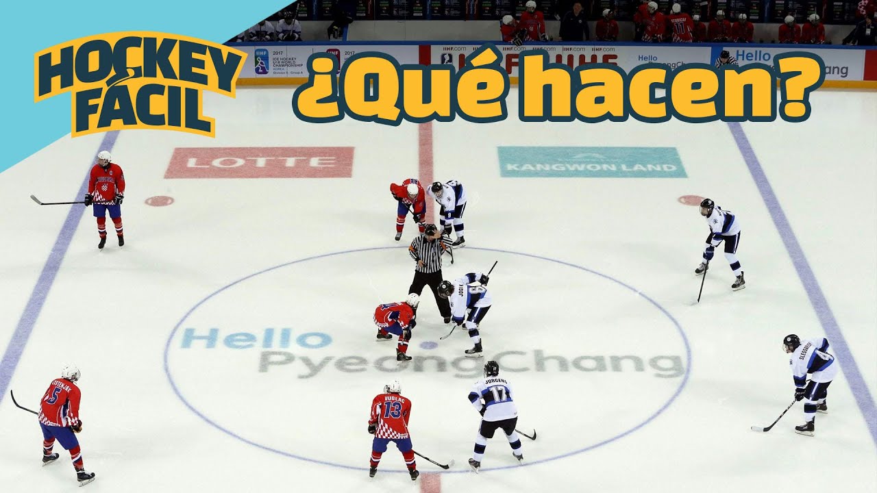 Las posiciones del hockey sobre hielo