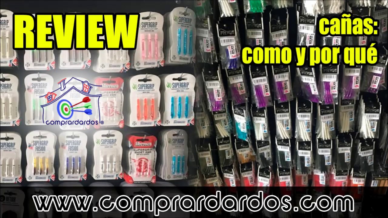 💥¿Qué cañas debo elegir para mis dardos?💥