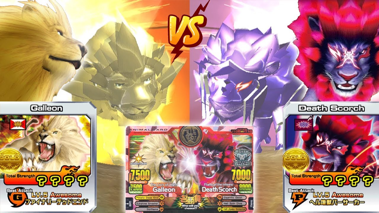 SINGA PUTIH VS SINGA KEMATIAN GALLEON & DEATH SCORCH DI KOMPUTER !!! - ANIMAL KAISER VERSUS PC