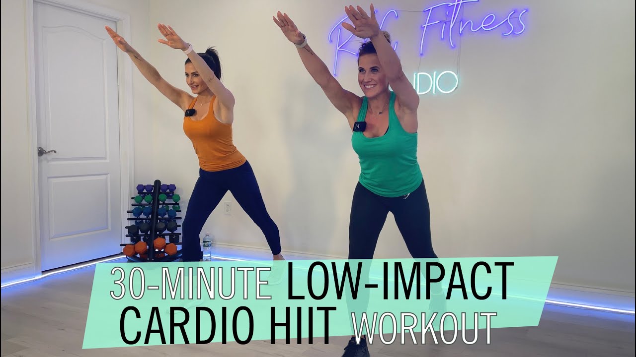 30-МИНУТНАЯ КАРДИО HIIT / СУПЕРПОТЛИВАЯ, СЖИГАЮЩАЯ КАЛОРИИ КАРДИО / БЕЗ ПРЫЖКОВ, НИЗКАЯ УДАРА / Б...