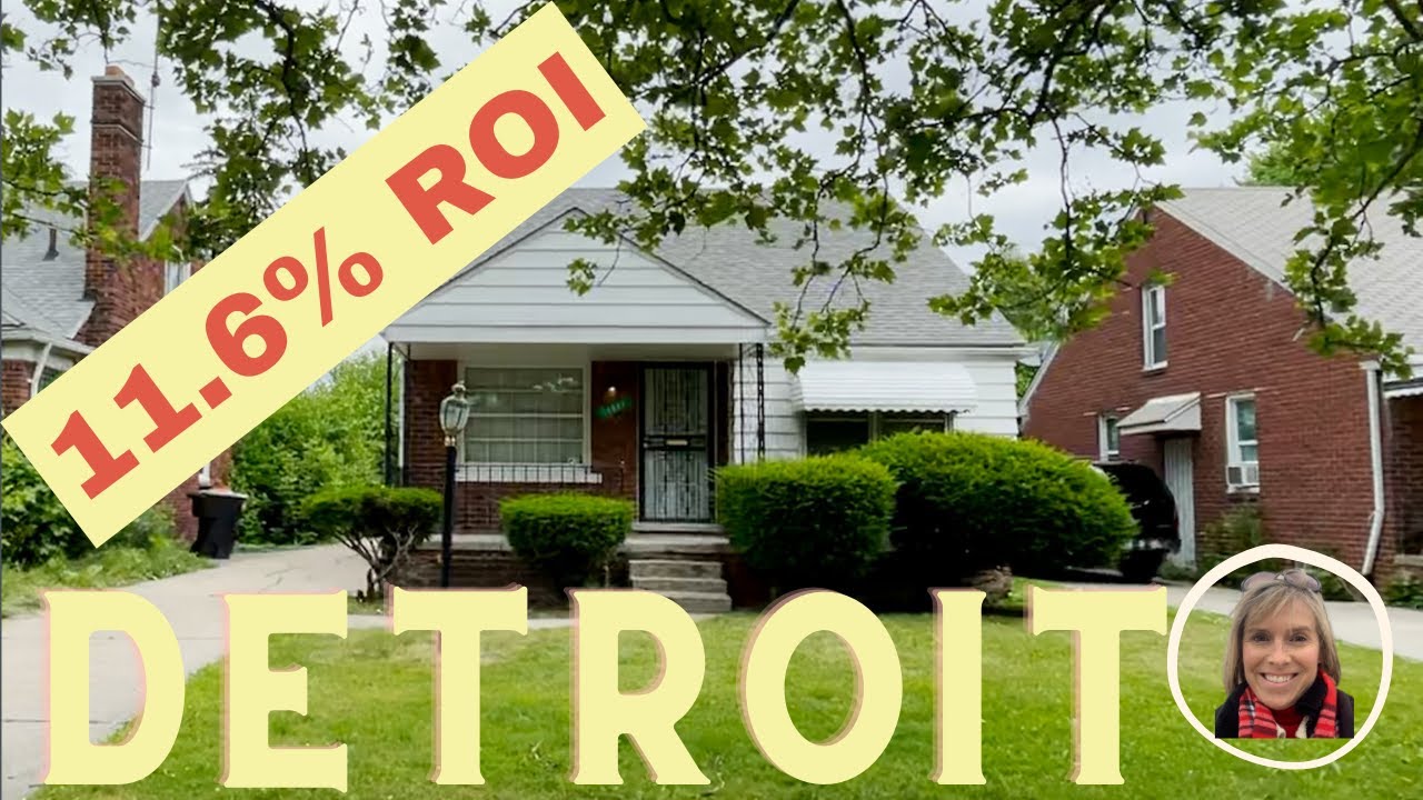 Detroit Investment Opportunities -- Desirable Area -- 11.6% ROI 14067 Collingham