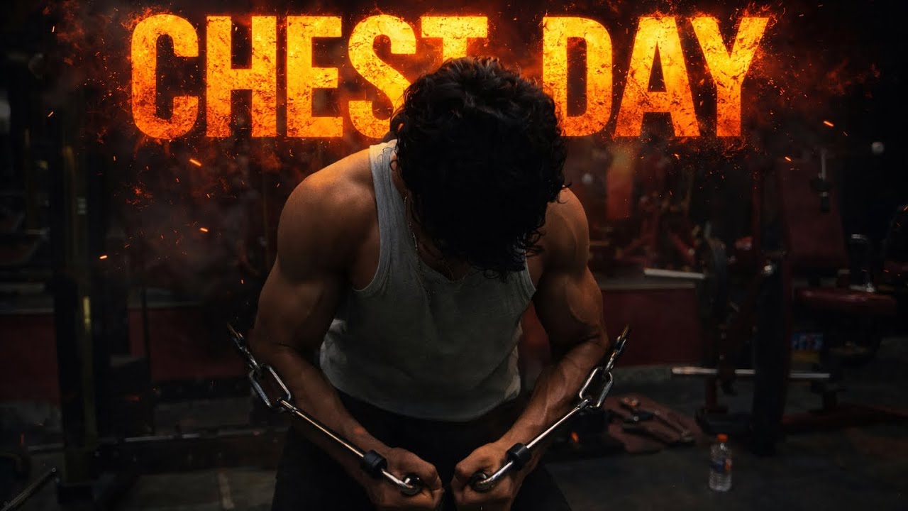 Push workout chest and triceps 1month progress 🔱🗿❤️