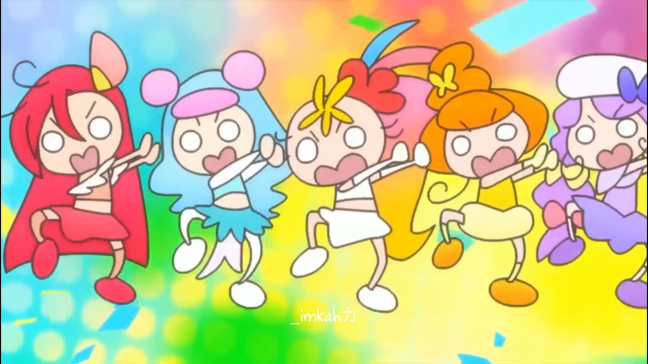 Precure! JugemJugemGokonoSlikireUltimateMarineSplashMegaWaveDragonTropicalMangoKiwiLimboDanceDonco..