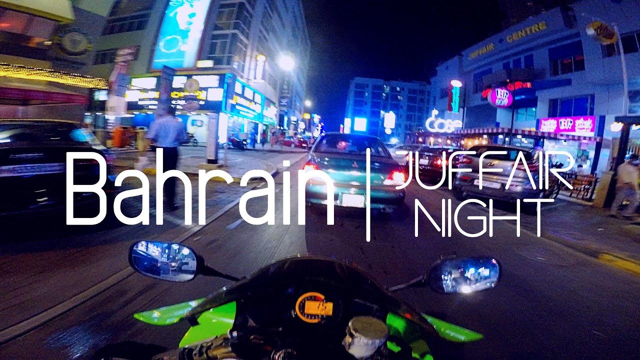 Bahrain night life | Motorcycle Ride | Kawasaki