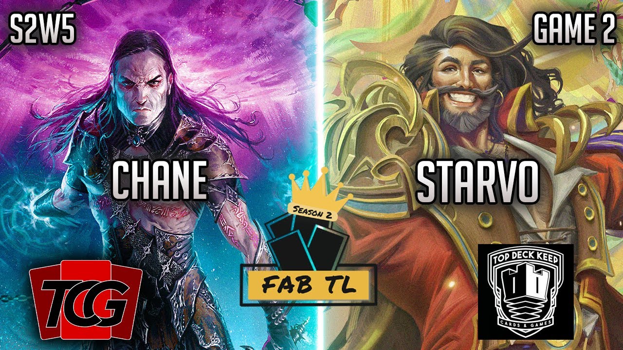 FAB League S2: TCGz Nam Vo (Chane) vs. TDK Adam Fiffles (Starvo) | Week 5 Game 2