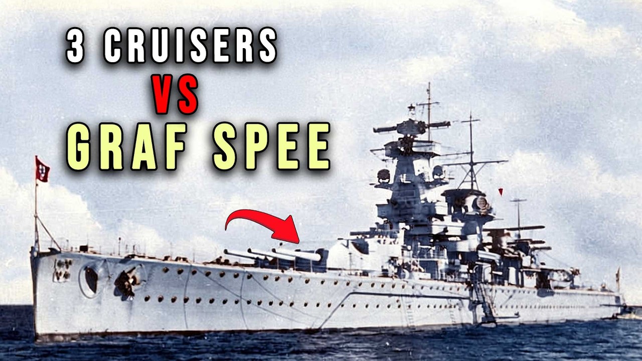 Graf Spee vs 3 Cruisers — The Battle It Won… Then Lost