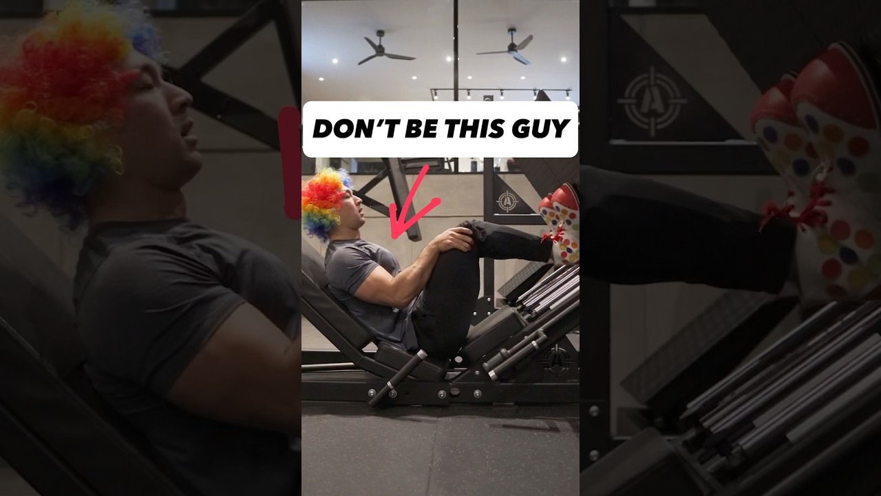 How NOT To Leg Press...