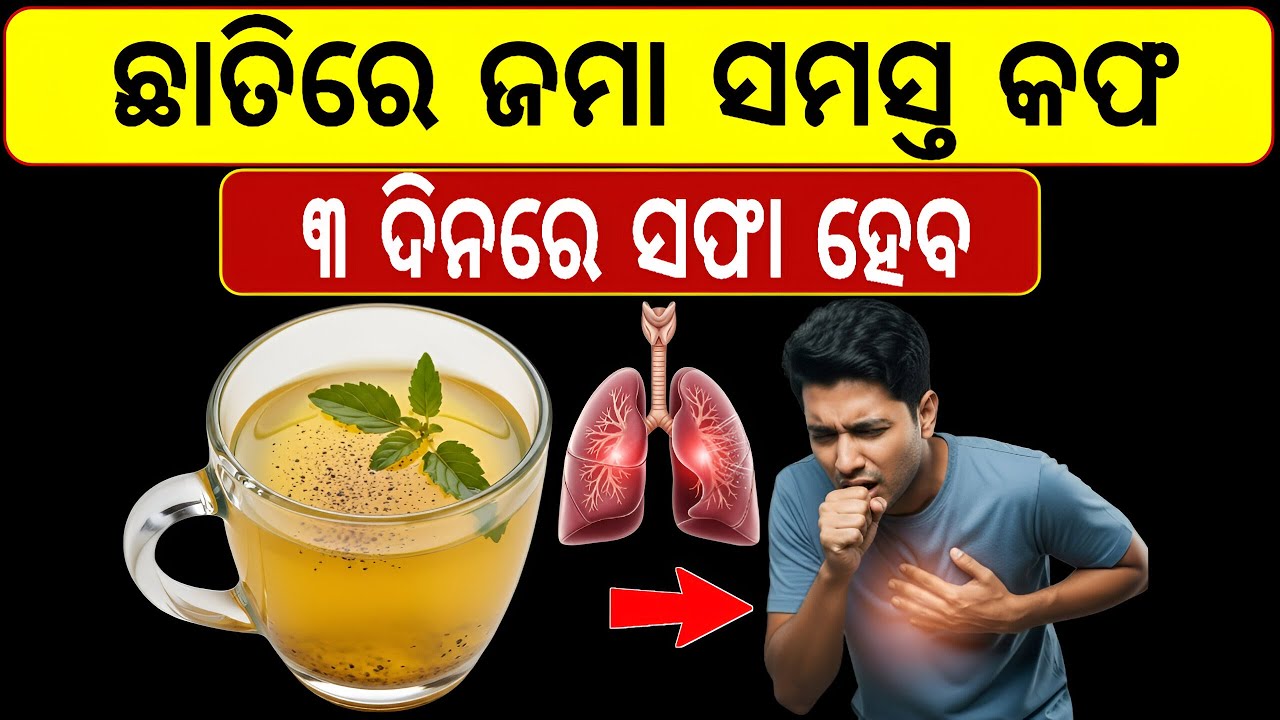 3-Day Lungs Detox Reset | 72 Ghanta re Chest Jam Melt Heba | Heavy Khansi&ndash;Cold Relief Odia Remedy