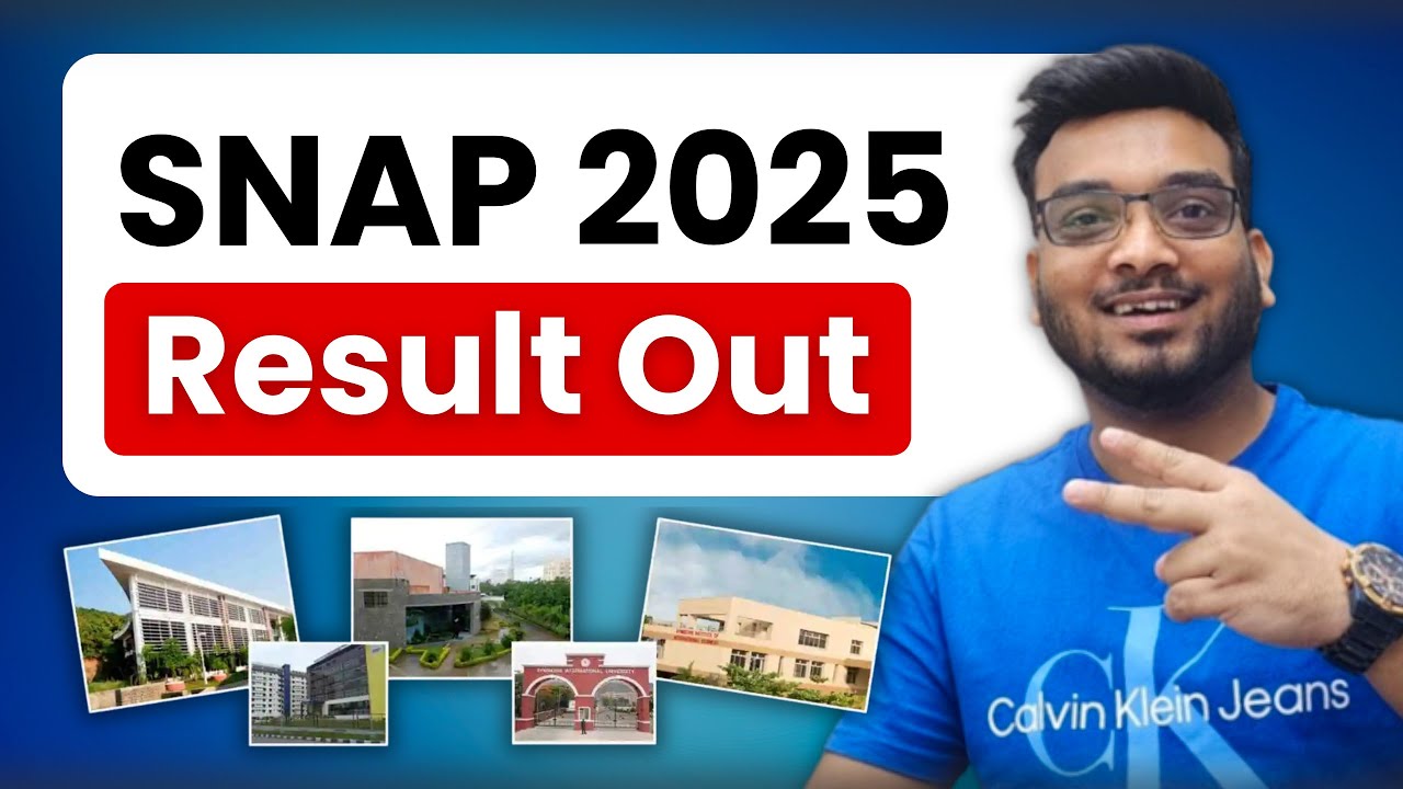 SNAP 2025 Results Out | Cut offs for SNAP Colleges | GEPI Preparation | Which Colleges to Apply