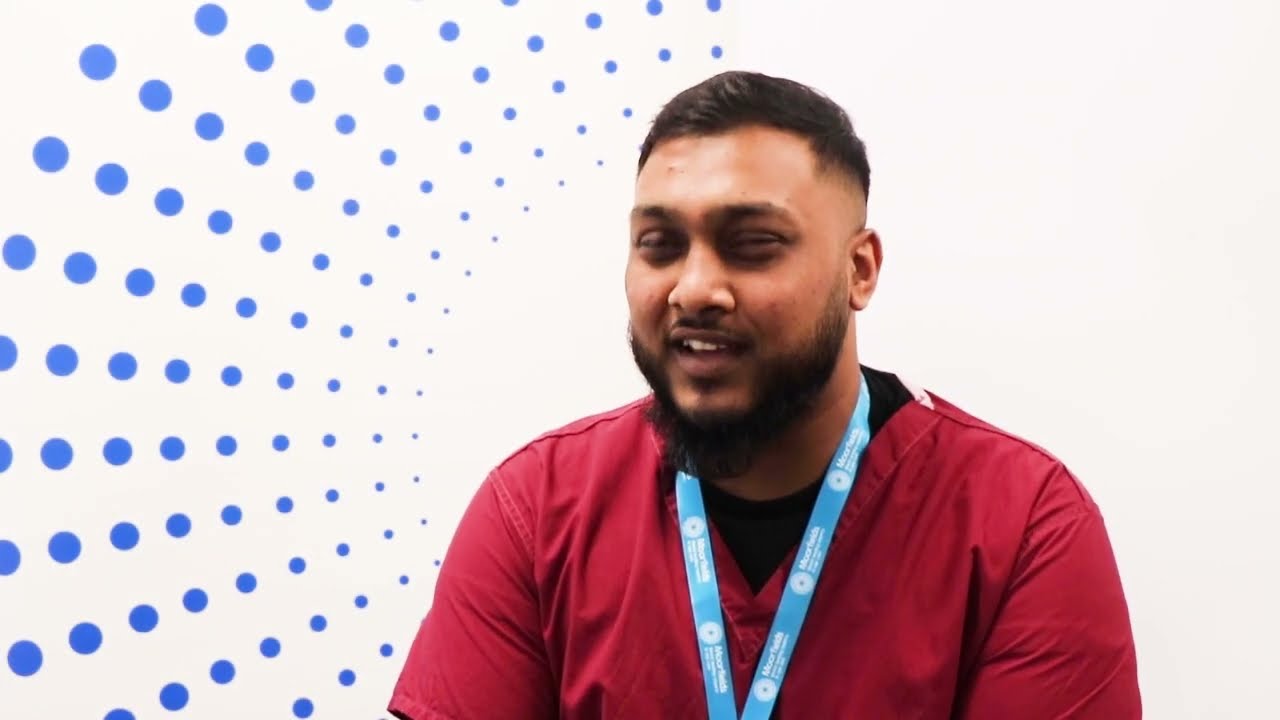 Samiul shares his story - Ophthalmic technician at Brent Cross