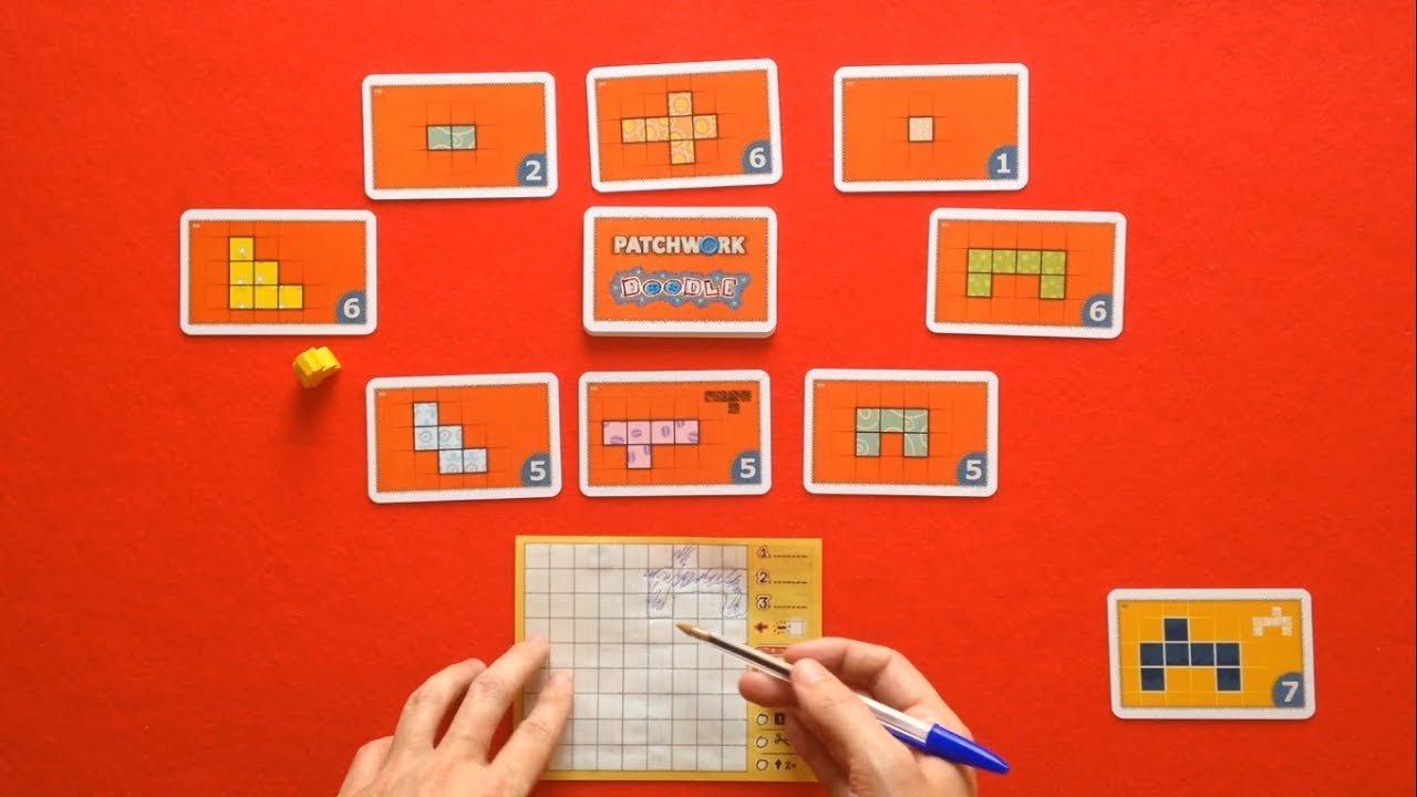 Patchwork doodle | Cómo se juega