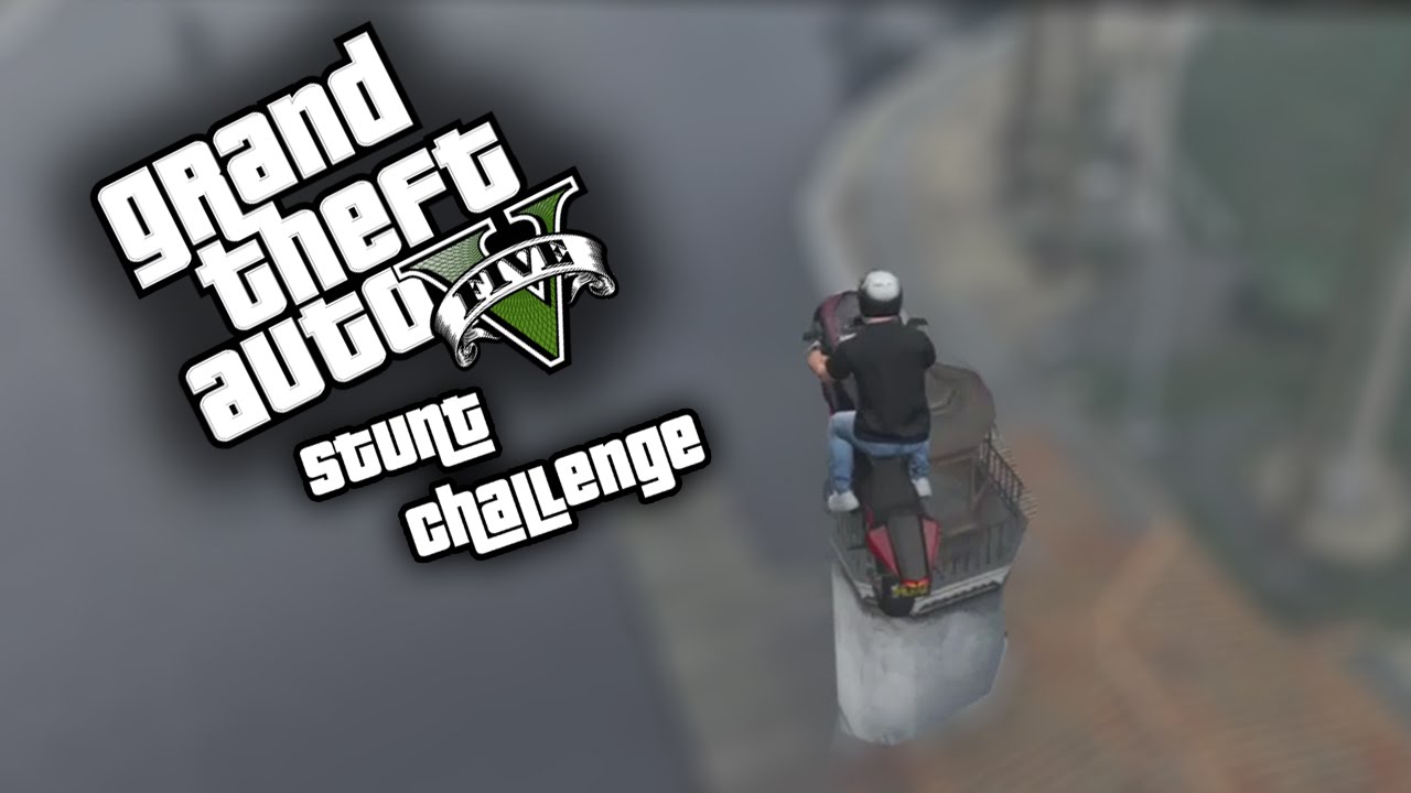 | AMAZING PRECISION STUNT | GTA 5 STUNT CHALLENGE |